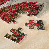 ウィスコンシン夫人。クリスマスグリーティングジグソーパズ ジグソーパズル (側面)