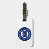 ウィスコンシン夫人 ラゲッジタグ (正面縦)