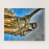 ウィスコンシン女性権利像。クリスマスの挨拶 ジグソーパズル (横)