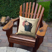 ウィスコンシン州に住む古い地図州の形をした写真 クッション