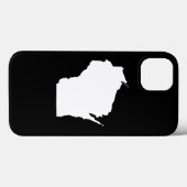 ウィスコンシン州のホワイト Case-Mate iPhoneケース (裏面 (横))