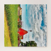 ウィスコンシン州の古いバーンズが大好き。 ジグソーパズル (横)