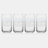 ウィスコンシン州の2つの川はガラスになることができる ガラス缶 (裏面)