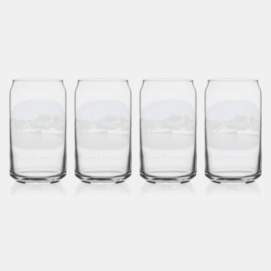 ウィスコンシン州の2つの川はガラスになることができる ガラス缶 (裏面)