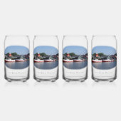 ウィスコンシン州の2つの川はガラスになることができる ガラス缶 (正面)