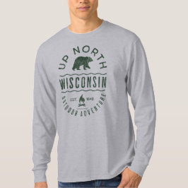 ウィスコンシン州アプノース Tシャツ