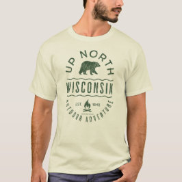ウィスコンシン州アプノース Tシャツ