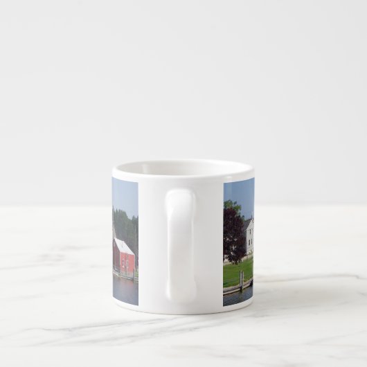 ウィスコンシン州エスプレッソまたはジャンボマグの2つの河川 エスプレッソカップ (裏面)