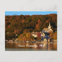 ウィスコンシン州エフライムの夕暮れ ポストカード