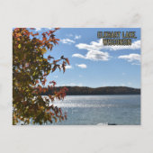 ウィスコンシン州エルクハート湖 ポストカード (正面)