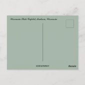 ウィスコンシン州キャピトルマディソンウィスコンシン ポストカード (裏面)