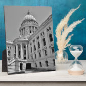 ウィスコンシン州キャピトル フォトプラーク (側面)