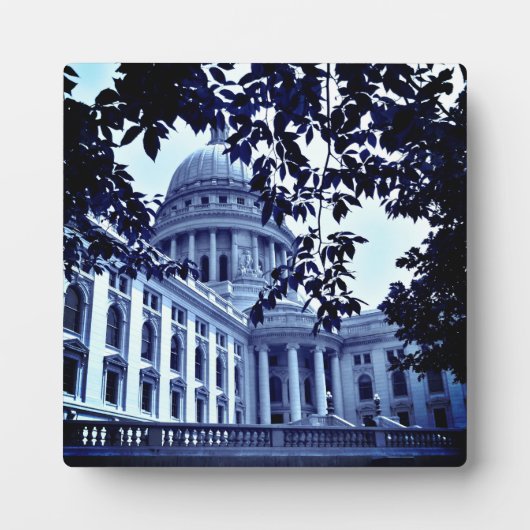 ウィスコンシン州キャピトル フォトプラーク (正面)