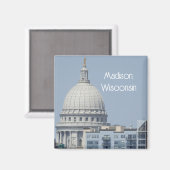 ウィスコンシン州キャピトル マグネット (正面/裏面)