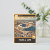 ウィスコンシン州グリーンベイ |ヴィンテージ ポストカード (スタンド正面)