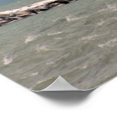 ウィスコンシン州ケノシャのピエールヘッドライトハウス ポスター (角)