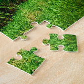 ウィスコンシン州コーンフィールド。クリスマスグリーティング ジグソーパズル (側面)