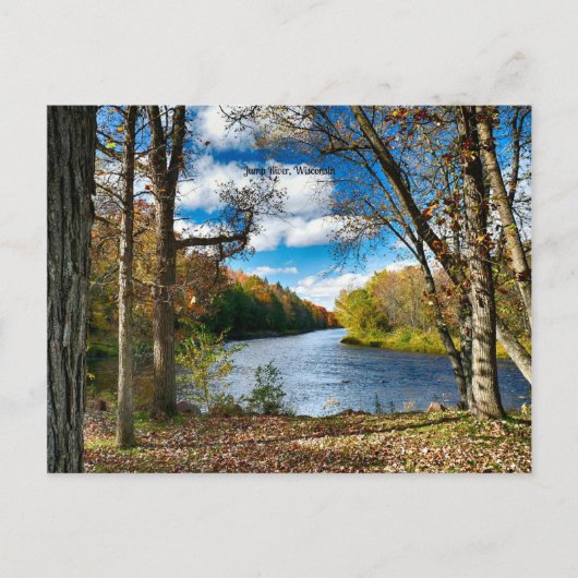 ウィスコンシン州ジャンプリバー ポストカード (正面)