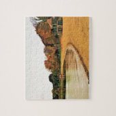 ウィスコンシン州ジュネーブ湖沿岸部 ジグソーパズル (縦)