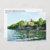 ウィスコンシン州ドア郡シャーウッドポイント ポストカード (正面/裏面)