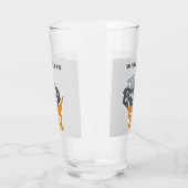 ウィスコンシン州ニックネームワードアート タンブラーグラス (左)