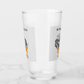 ウィスコンシン州ニックネームワードアート タンブラーグラス (右)