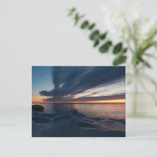 ウィスコンシン州ノースポイントサンライズミルウォーキー ポストカード (スタンド正面)