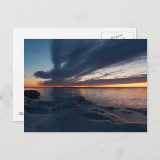 ウィスコンシン州ノースポイントサンライズミルウォーキー ポストカード (正面/裏面)