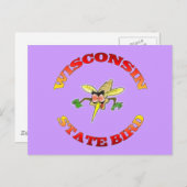 ウィスコンシン州バード ポストカード (正面/裏面)