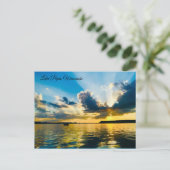 ウィスコンシン州ペピン湖のはがき ポストカード (スタンド正面)