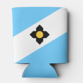 ウィスコンシン州マディソン国旗クーラーボックス 缶クーラー (裏面)