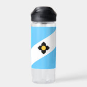 ウィスコンシン州マディソン国旗 ウォーターボトル (背面)