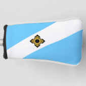 ウィスコンシン州マディソン国旗 ゴルフヘッドカバー (正面)