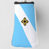 ウィスコンシン州マディソン国旗 ゴルフヘッドカバー (回転90)