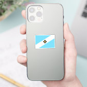 ウィスコンシン州マディソン国旗 シール (スマートフォン)