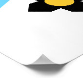 ウィスコンシン州マディソン州旗 ポスター (角)