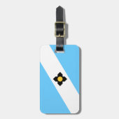 ウィスコンシン州マディソン州旗 ラゲッジタグ (正面縦)