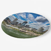 ウィスコンシン州ミルウォーキーの街並み写真 ペーパープレート (アングル)