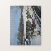 ウィスコンシン州ミルウォーキー川、ウェストベンド ジグソーパズル (縦)