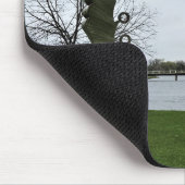 ウィスコンシン州ミルウォーキー川、ウェストベンド マウスパッド (コーナー)