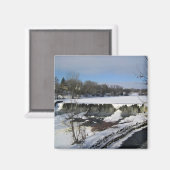 ウィスコンシン州ミルウォーキー川、ウェストベンド マグネット (正面/裏面)