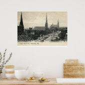 ウィスコンシン州ミルウォーキー市グランドアヴェ1907ヴィンテージ ポスター (キッチン)