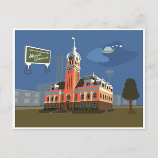 ウィスコンシン州メリル郡裁判所 ポストカード