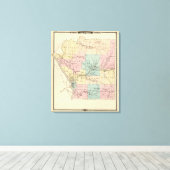 ウィスコンシン州ラクロス郡 キャンバスプリント (インサイチュ (ウッドフロア))