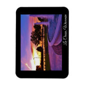 ウィスコンシン州ラクロス マグネット (縦)