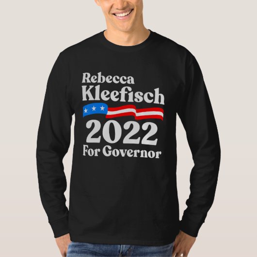 ウィスコンシン州共和党レベッカ・クライefisch知事 tシャツ (正面)