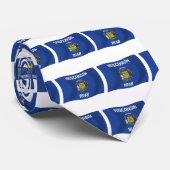 ウィスコンシン州旗タイ ネクタイ (ロール)