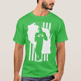 ウィスコンシン州旗 Tシャツ