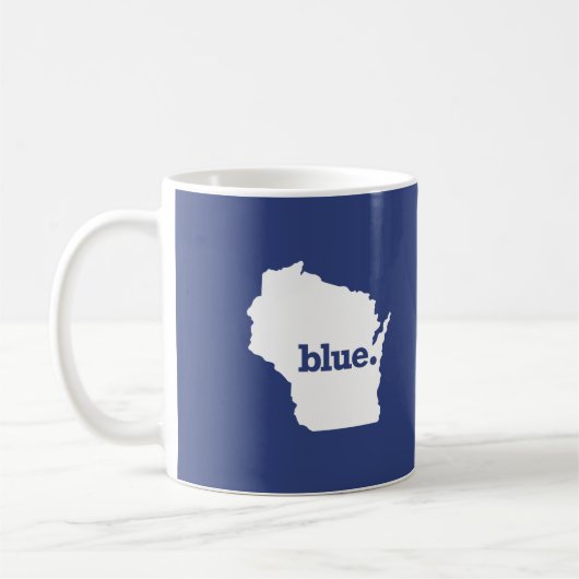 ウィスコンシン州民主党 コーヒーマグカップ (左)
