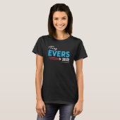 ウィスコンシン州知事2022キャンペーンViのTony Evers Tシャツ (正面フル)